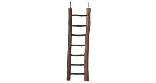 Žebřík přírodní dřevo 7 příček/30 cm