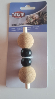 Hračka - činka s kuličkami 3 x 10 cm