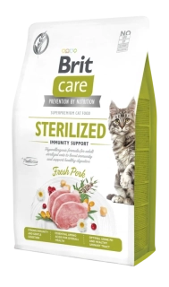 Brit Care Cat Grain-Free Sterilized Immunity Support 2 kg 