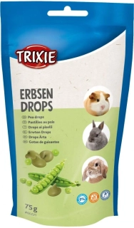 Pamlsek pro hlodavce - hráškové dropsy 75 g