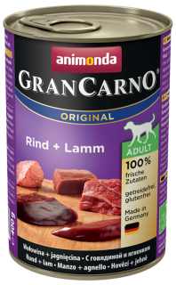 GRANCARNO Adult - hovězí, jehněčí 400g
