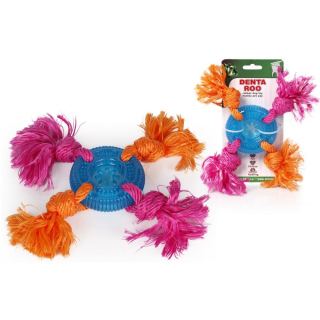 Hračka - Denta roo disk se 4 uzly 24cm