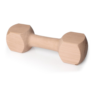 Dřevěná činka aport 250g 21cm