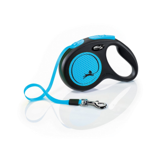 Flexi New Neon M pásek 5m/25kg modrá