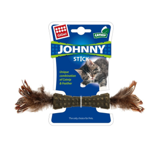 Hračka - Johnny Stick Catnip s oboustrannými peříčky